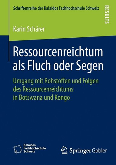 bokomslag Ressourcenreichtum als Fluch oder Segen