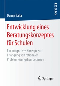 bokomslag Entwicklung eines Beratungskonzeptes für Schulen