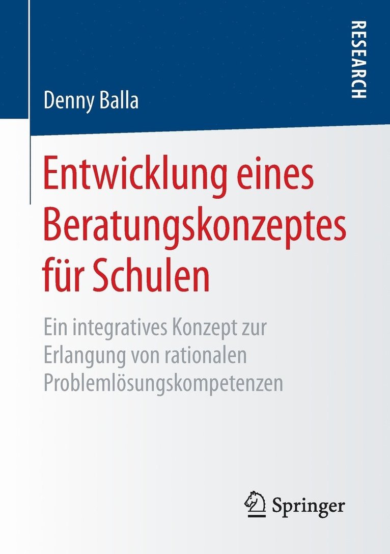 Entwicklung eines Beratungskonzeptes fr Schulen 1