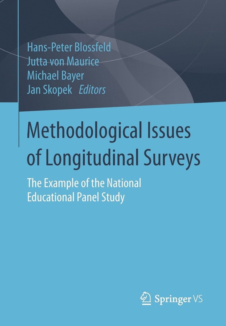 Methodological Issues of Longitudinal Surveys 1