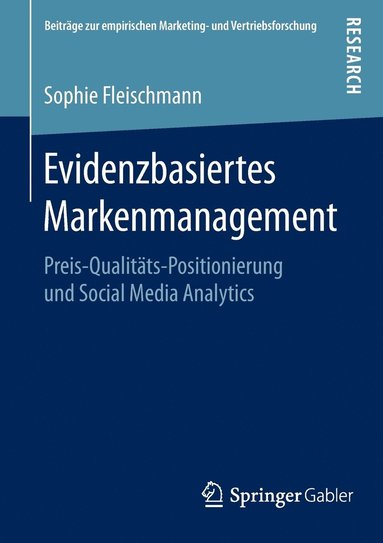 bokomslag Evidenzbasiertes Markenmanagement