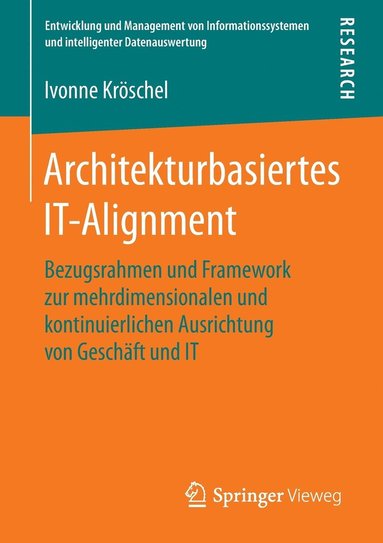 bokomslag Architekturbasiertes IT-Alignment