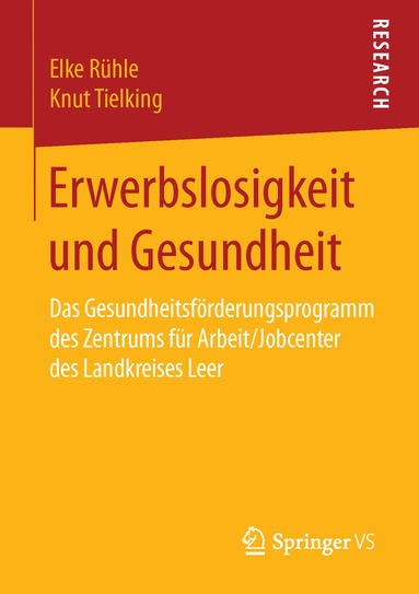 bokomslag Erwerbslosigkeit und Gesundheit