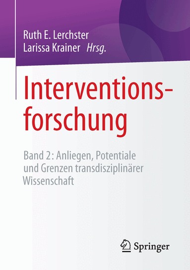 Ruth E. Lerchster, Larissa Krainer - Interventionsforschung, Häftad