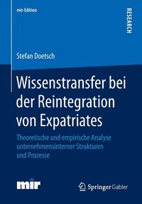 bokomslag Wissenstransfer bei der Reintegration von Expatriates