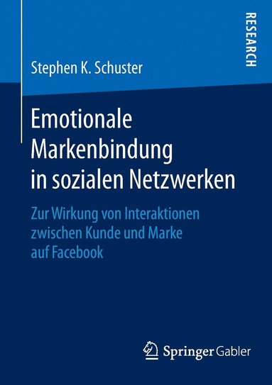 bokomslag Emotionale Markenbindung in sozialen Netzwerken