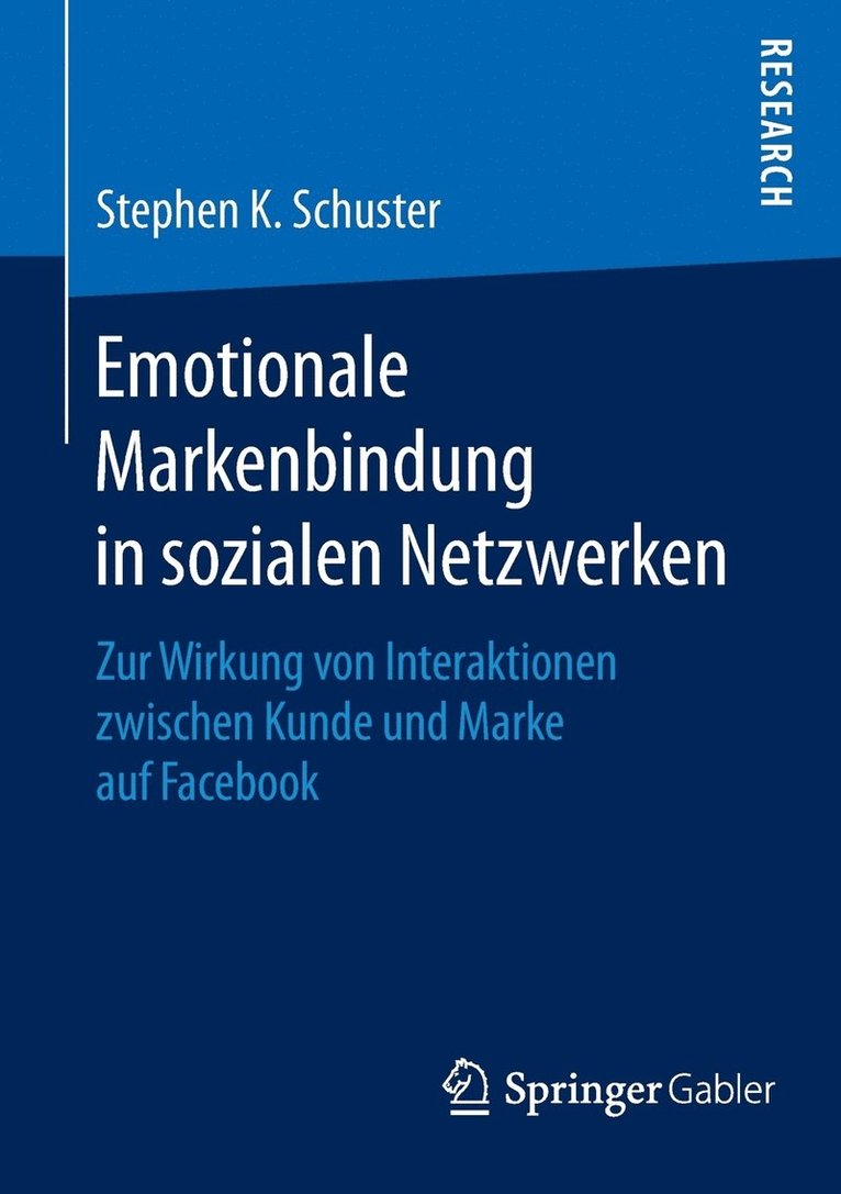 Emotionale Markenbindung in sozialen Netzwerken 1