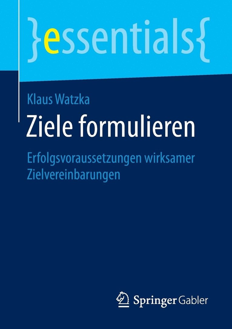 Ziele formulieren 1