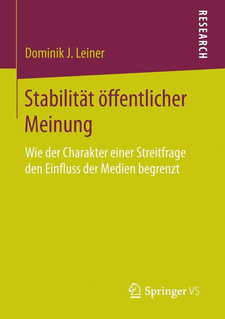 Stabilitt ffentlicher Meinung 1