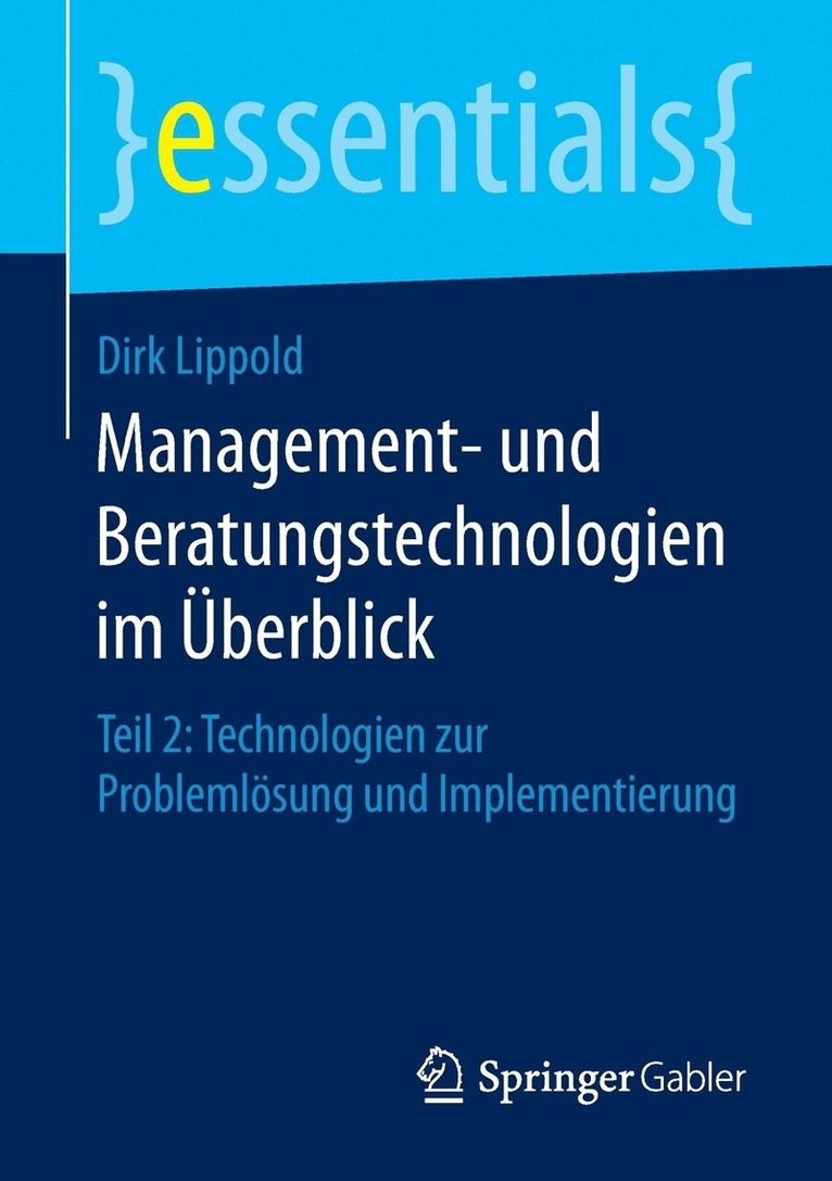 Management- und Beratungstechnologien im berblick 1