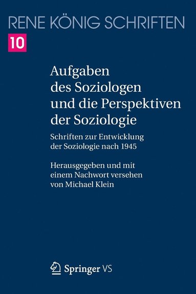 bokomslag Aufgaben des Soziologen und die Perspektiven der Soziologie