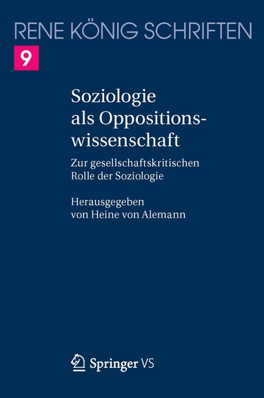 bokomslag Soziologie als Oppositionswissenschaft