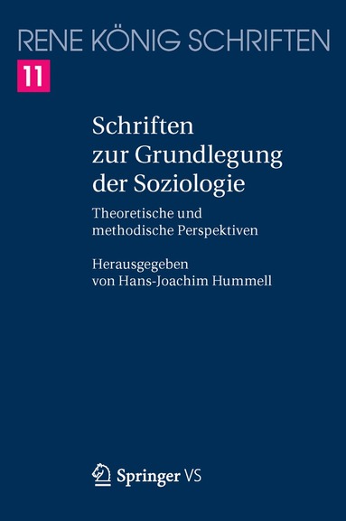 bokomslag Schriften zur Grundlegung der Soziologie