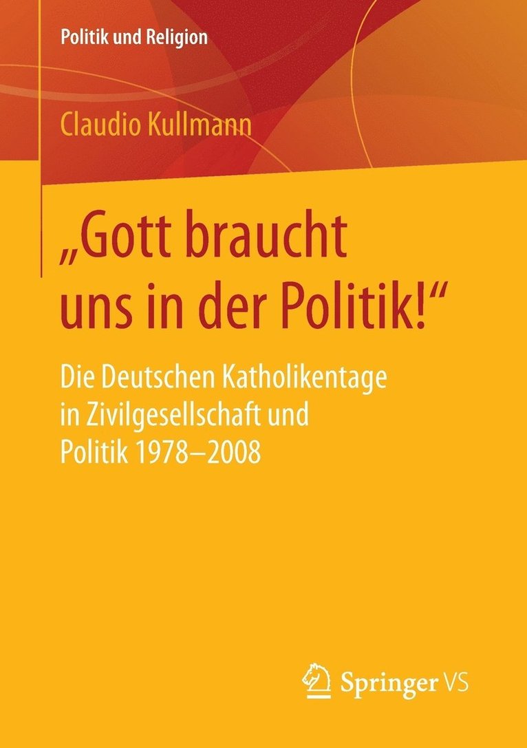 Gott braucht uns in der Politik! 1