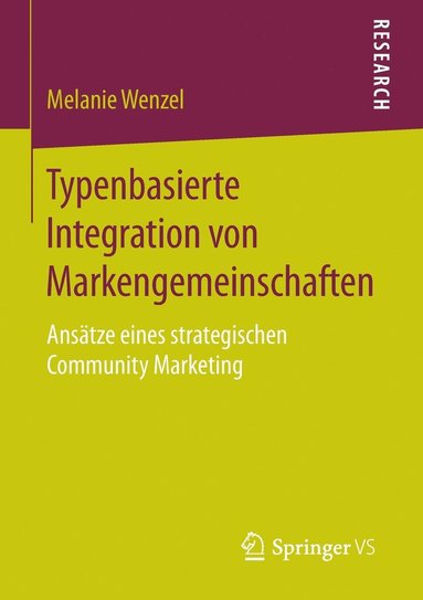 bokomslag Typenbasierte Integration von Markengemeinschaften