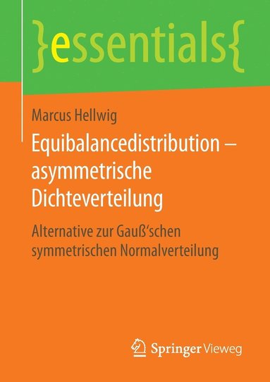 bokomslag Equibalancedistribution - asymmetrische Dichteverteilung