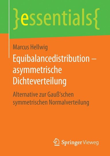 bokomslag Equibalancedistribution  asymmetrische Dichteverteilung