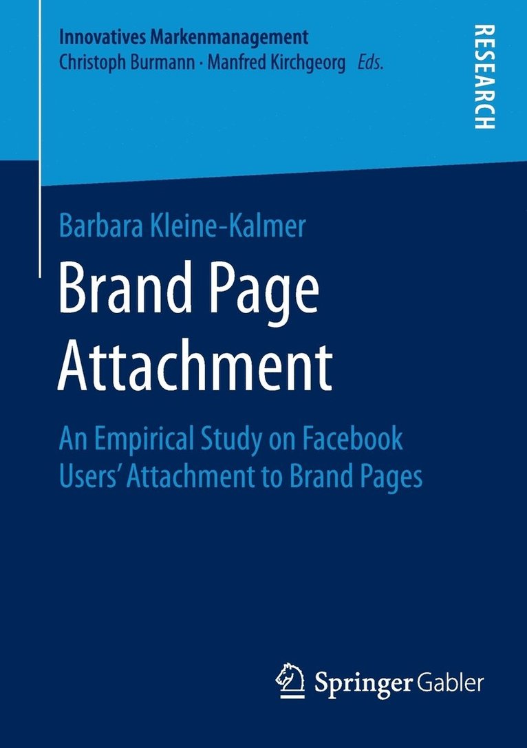 Barbara Kleine-Kalmer - Brand Page Attachment, Häftad