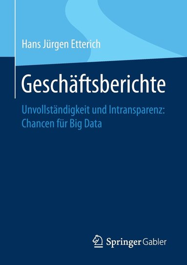 bokomslag Geschäftsberichte