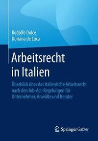 bokomslag Arbeitsrecht in Italien