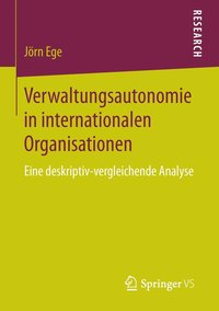 bokomslag Verwaltungsautonomie in internationalen Organisationen