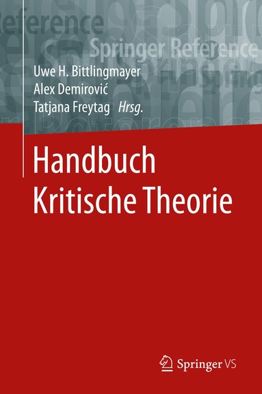 bokomslag Handbuch Kritische Theorie