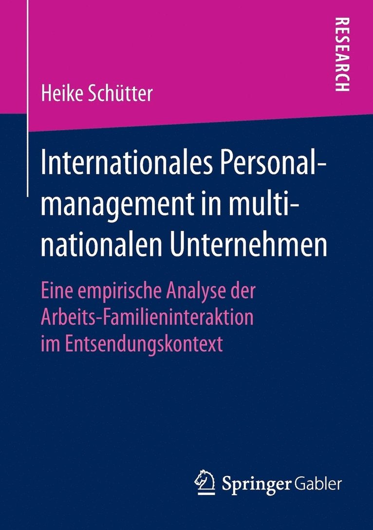 Internationales Personalmanagement in multinationalen Unternehmen 1