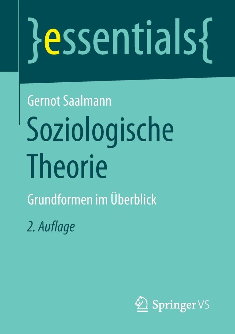 Gernot Saalmann - Soziologische Theorie, Häftad