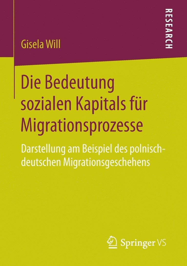 Die Bedeutung sozialen Kapitals fr Migrationsprozesse 1