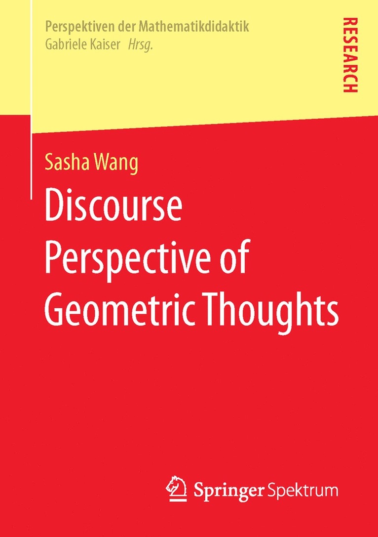 Sasha Wang - Discourse Perspective of Geometric Thoughts, Häftad