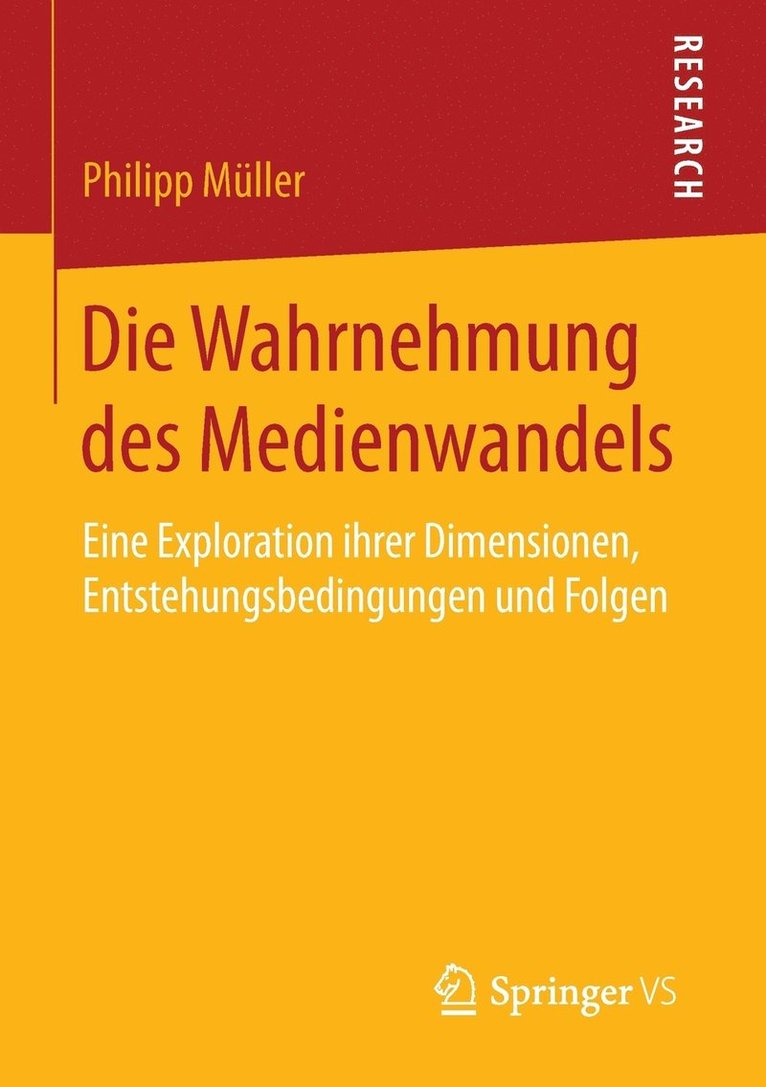 Die Wahrnehmung des Medienwandels 1