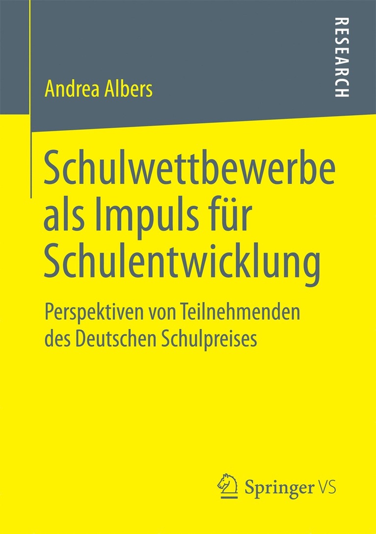 Andrea Albers - Schulwettbewerbe als Impuls für Schulentwicklung, Häftad