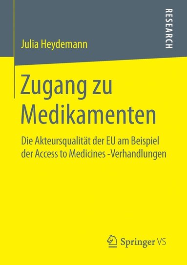 bokomslag Zugang zu Medikamenten