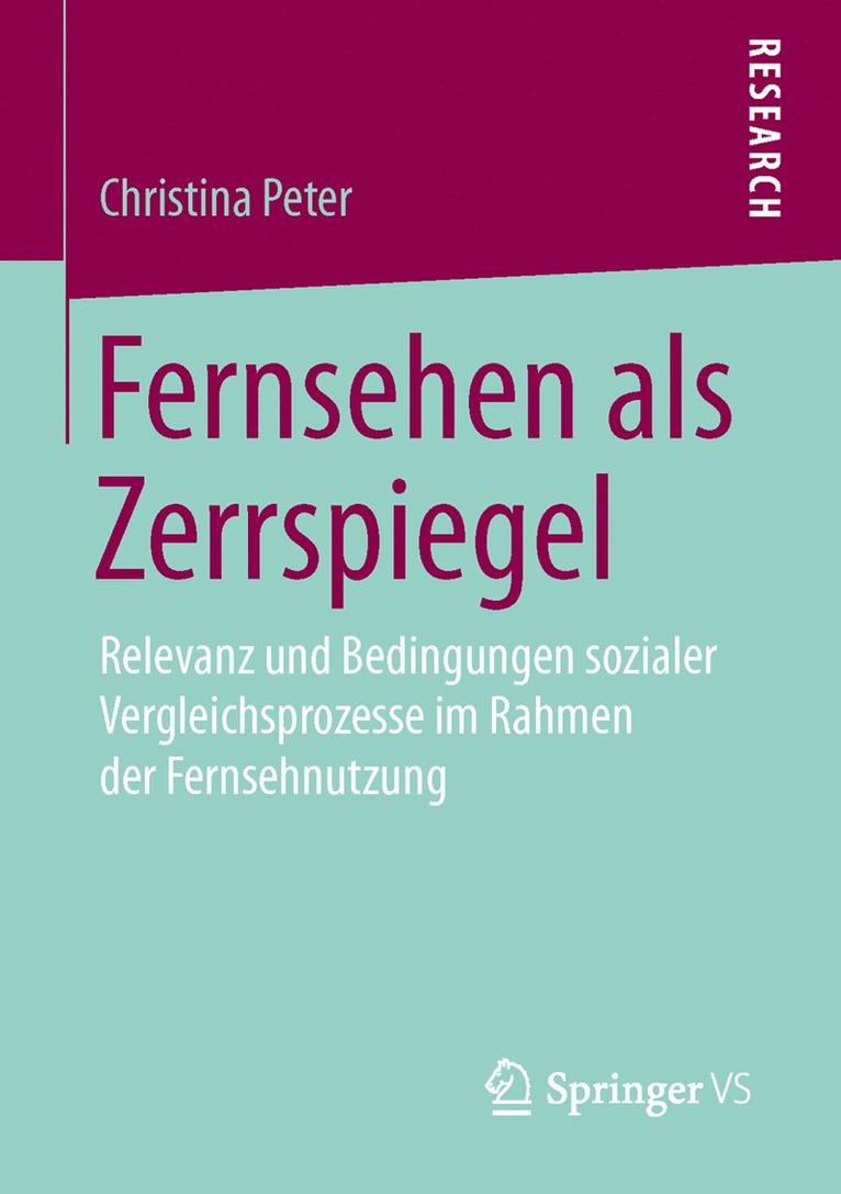 Christina Peter - Fernsehen als Zerrspiegel, Häftad