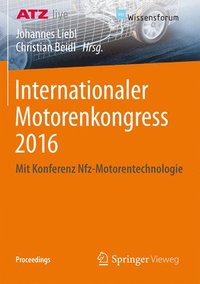 bokomslag Internationaler Motorenkongress 2016