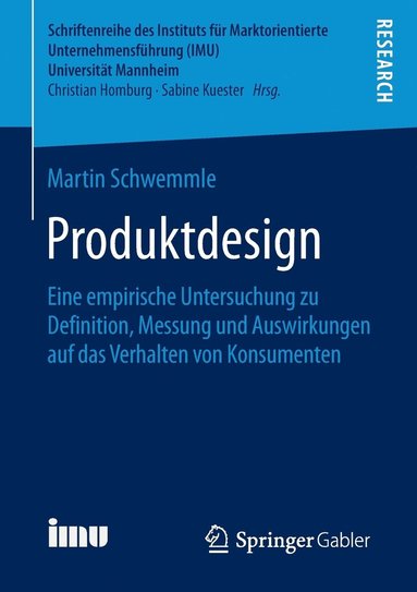 bokomslag Produktdesign