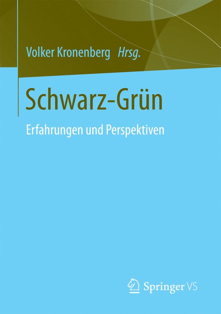 Volker Kronenberg - Schwarz-Grün, Häftad
