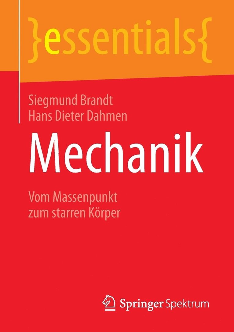Siegmund Brandt, Hans Dieter Dahmen - Mechanik, Häftad