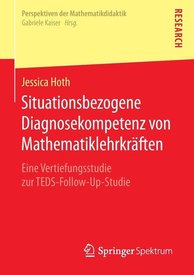 bokomslag Situationsbezogene Diagnosekompetenz von Mathematiklehrkrften