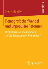 bokomslag Demografischer Wandel und unpopulre Reformen