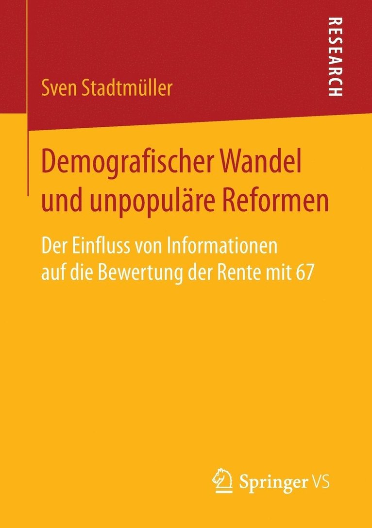 Demografischer Wandel und unpopulre Reformen 1