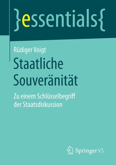Rüdiger Voigt - Staatliche Souveränität, Häftad