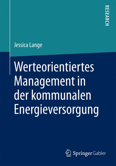 bokomslag Werteorientiertes Management in der kommunalen Energieversorgung