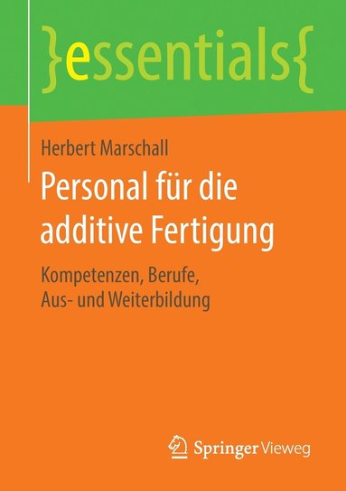 bokomslag Personal fr die additive Fertigung