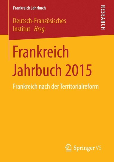 bokomslag Frankreich Jahrbuch 2015