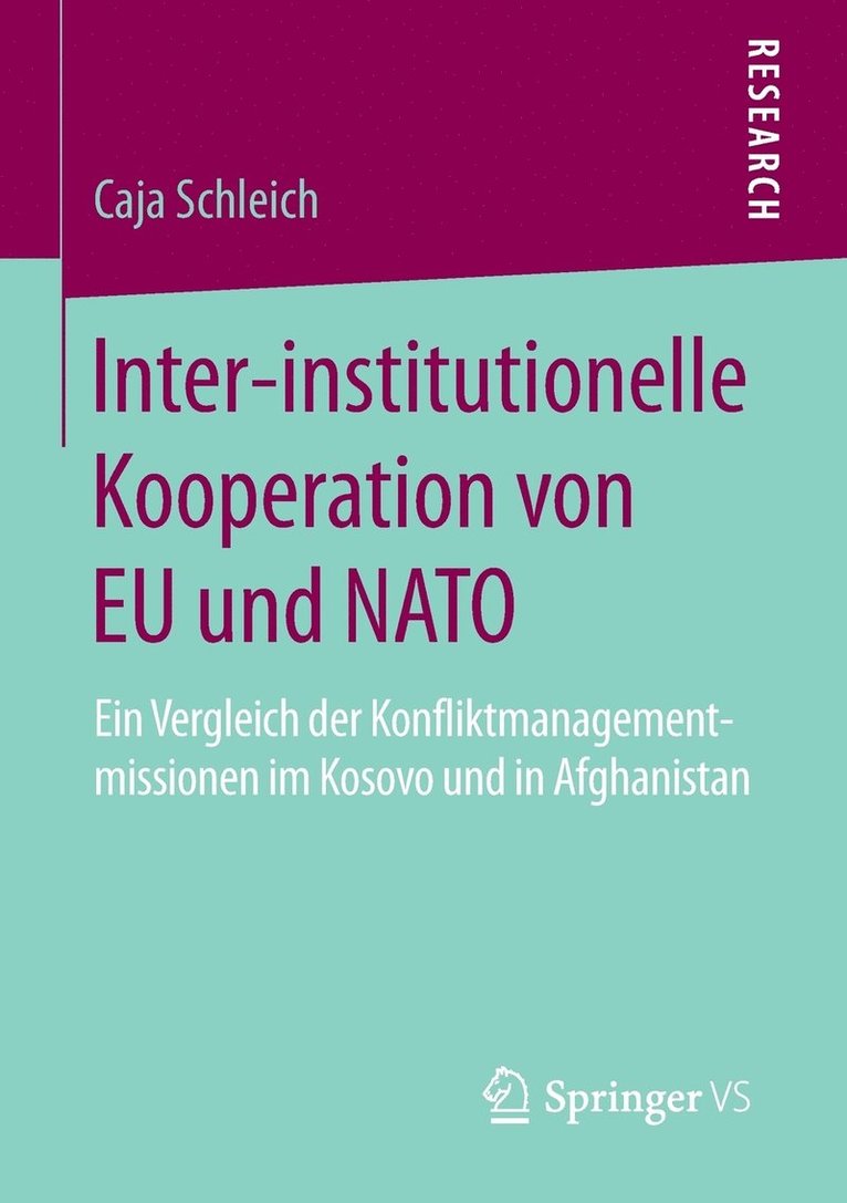 Inter-institutionelle Kooperation von EU und NATO 1