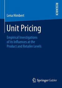 bokomslag Unit Pricing