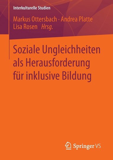 bokomslag Soziale Ungleichheiten als Herausforderung fr inklusive Bildung