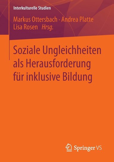 bokomslag Soziale Ungleichheiten als Herausforderung für inklusive Bildung