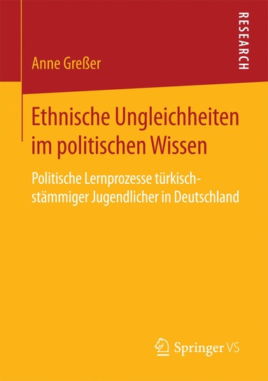 bokomslag Ethnische Ungleichheiten im politischen Wissen